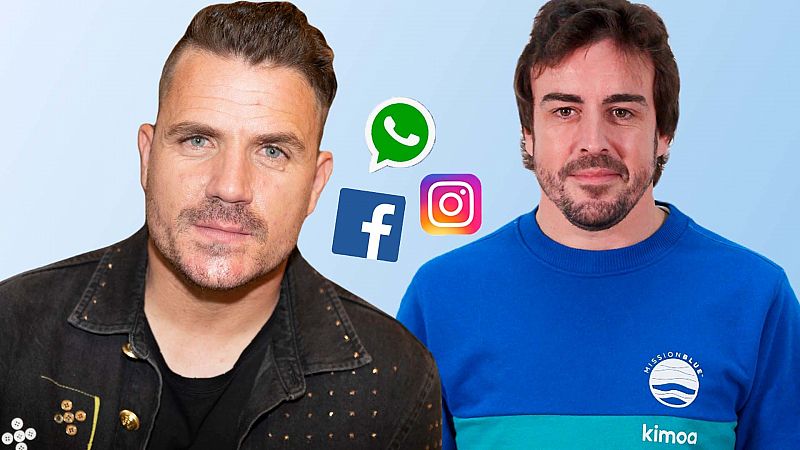 El Canto del Loco y Fernando Alonso, memes de la caída de WhatsApp