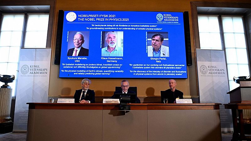 Nobel de Física 2021 para los sistemas físicos complejos y los estudios del clima