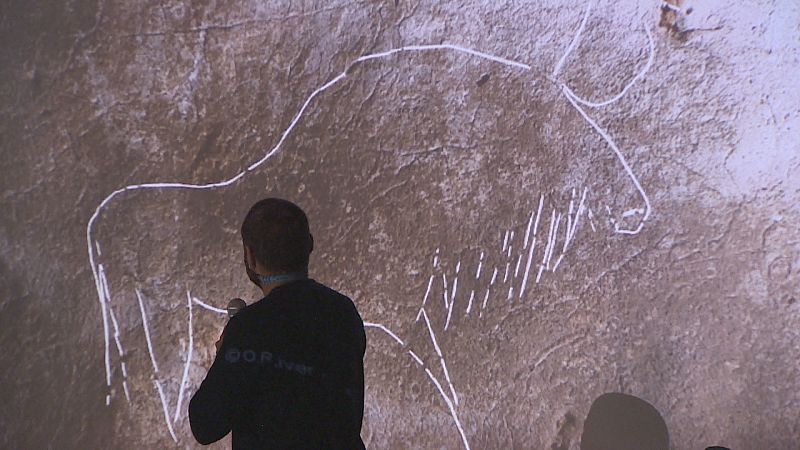 Las cuevas de Urdax esconden pinturas de 25.000 años de antigüedad