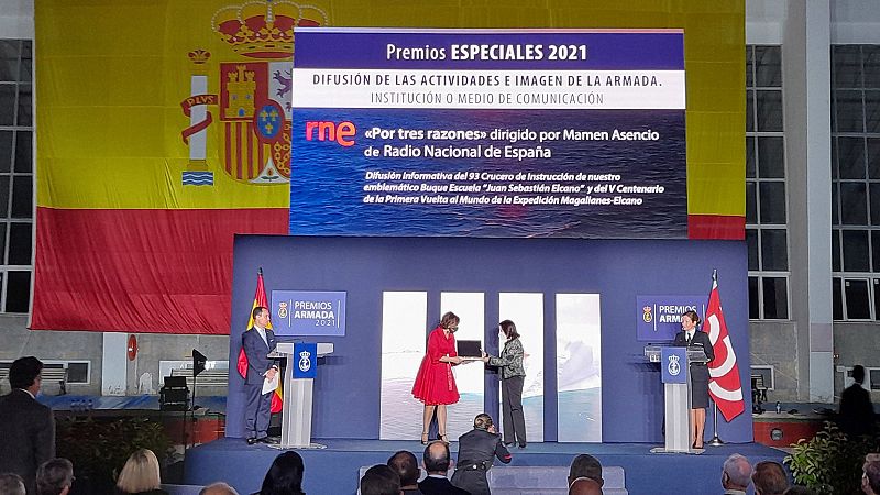 'Por tres razones', de RNE, Premio Especial de la Armada 2021