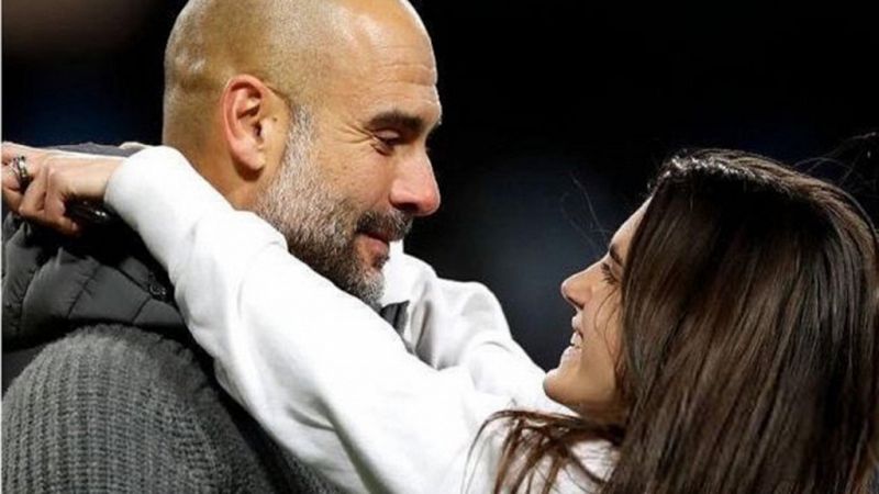 La hija de Pep Guardiola 'cazada' con un futbolista del equipo rival