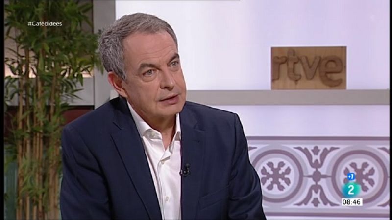 Zapatero, sobre Puigdemont: "Hi ha gent pensant-hi. Tinguem confiança"