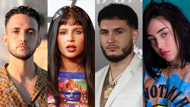 C. Tangana y Nathy Peluso, Bad Bunny, Omar Montes y Nicki Nicole, entre las novedades