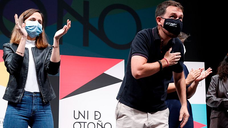 Iglesias y Belarra llaman a construir un "frente amplio" liderado por Díaz para "seguir mejorando la vida de la gente"