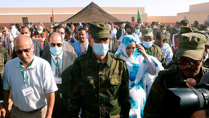 Gali reaparece en los campamentos de refugiados en el Sáhara y dice que la situación con Marruecos es de "guerra"