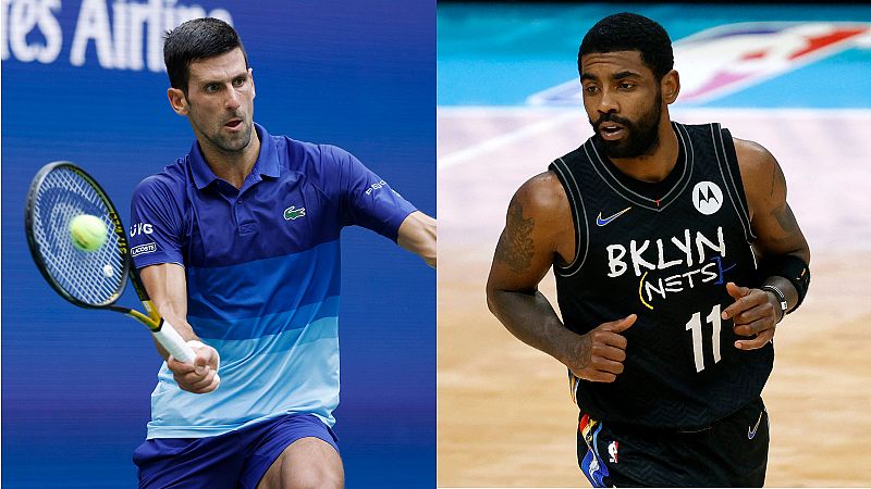 Irving, Djokovic y las nuevas barreras para los no vacunados en el deporte profesional