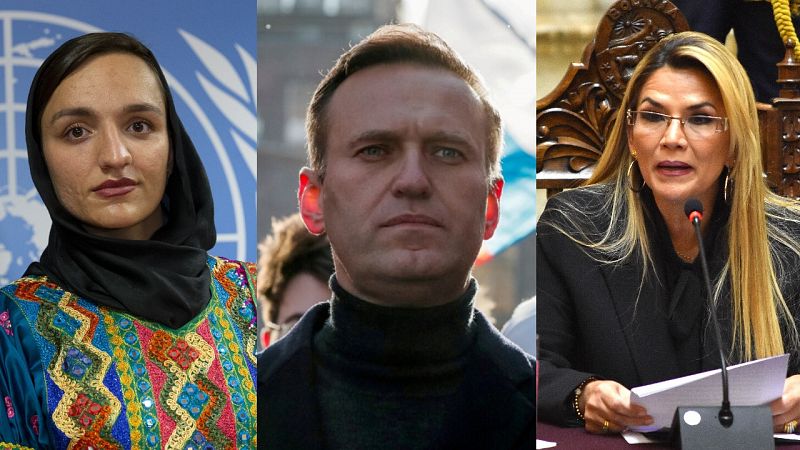 El Parlamento Europeo nomina a Navalny, Jeanine Áñez y las mujeres afganas al premio Sájarov