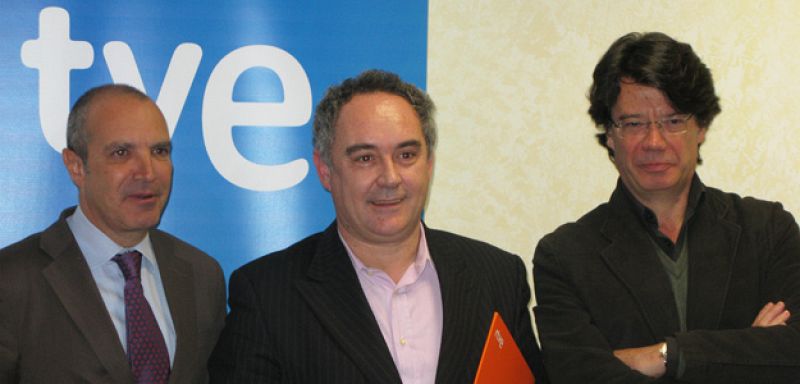 El cocinero Ferran Adriá impulsará internacionalmente el nuevo Canal Cultura de TVE