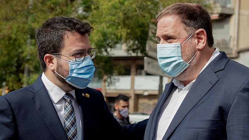 Aragonès advierte de los "ataques" contra las instituciones catalanas en plena negociación de los Presupuestos