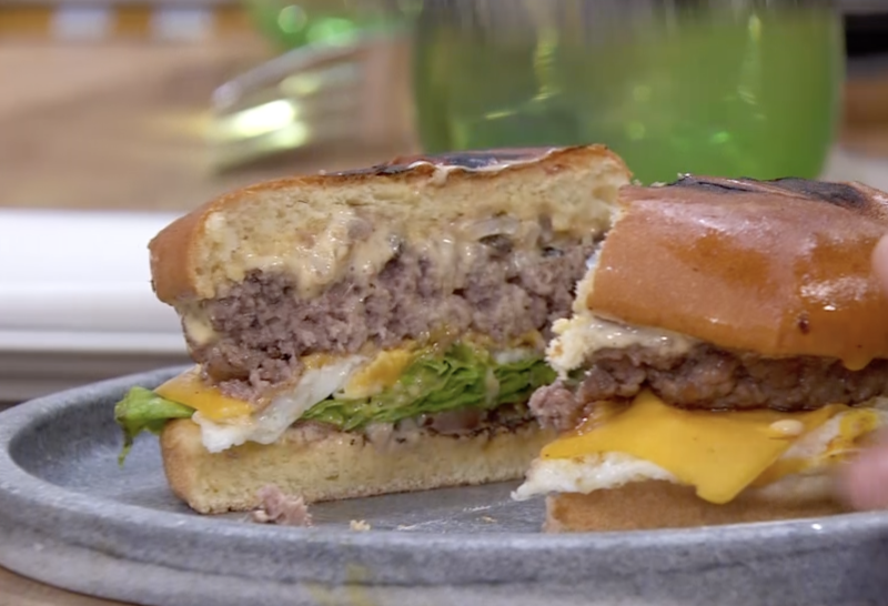 Receta de hamburguesa de ternera de Juanma Casta�o