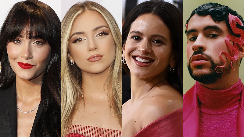 Aitana, Ana Mena, Rosalía y Bad Bunny, nominados a los MTV EMA 2021