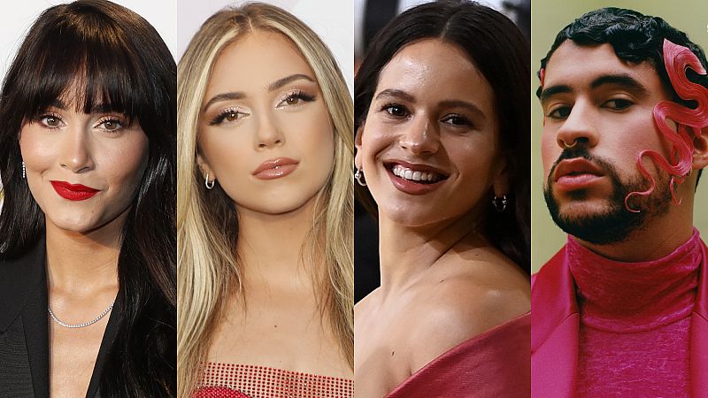 Aitana, Ana Mena, Rosalía y Bad Bunny, nominados a los MTV EMA 2021