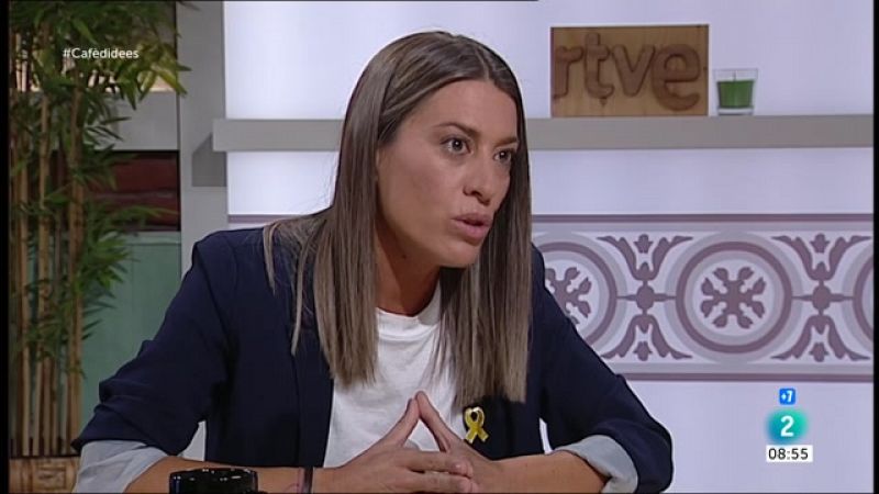 Miriam Nogueras: "El gir d'ERC em fa pensar en un front comú als pressupostos"