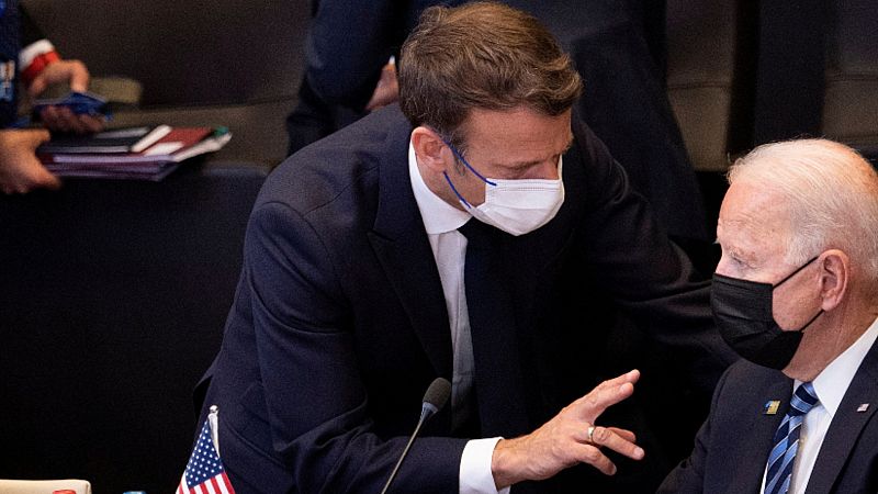 Macron y Biden avanzan en restablecer la confianza tras la crisis de los submarinos