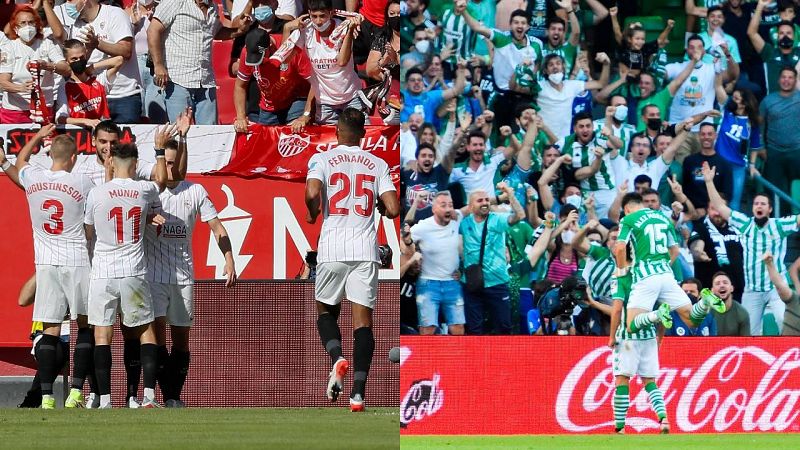 Sevilla y Levante se dan un festín de goles y el Betis sube a puestos europeos