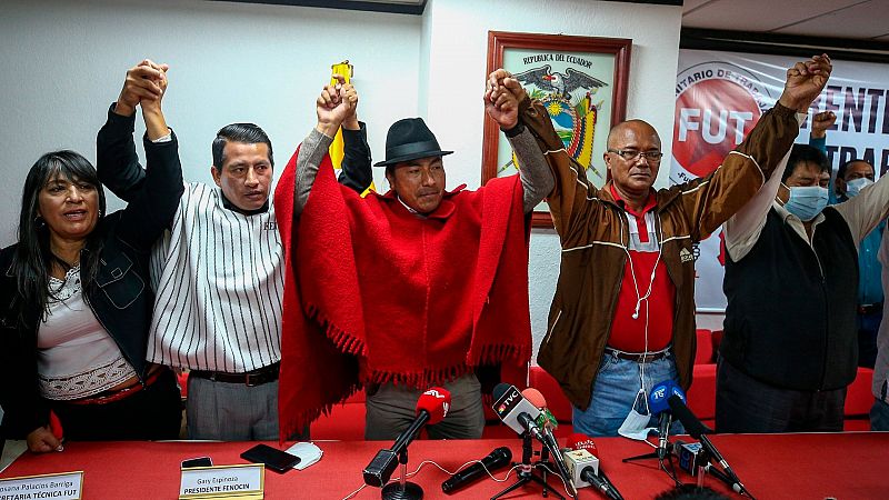 Movilización nacional en Ecuador contra las reformas de Lasso pese a la suspensión del alza en los combustibles