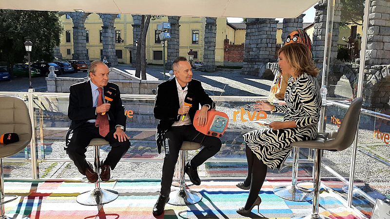 'La gran consulta' de RTVE ha celebrado el 65º aniversario de TVE en Segovia