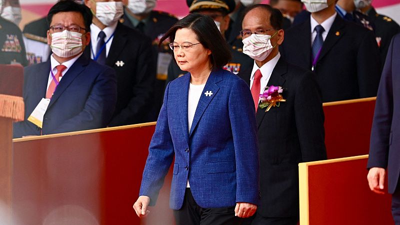 La presidenta de Taiwán confirma que Estados Unidos tiene presencia militar en la isla