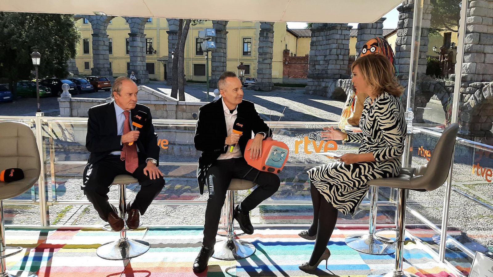'La gran consulta' de RTVE ha celebrado el 65� aniversario de TVE en Segovia
