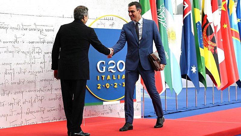 España anuncia en la cumbre del G20 que aumenta su donación de vacunas contra la covid hasta los 50 millones