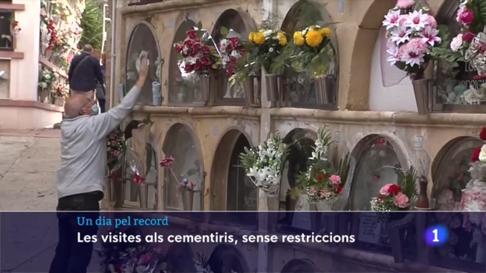L'afluència per Tots Sants torna a ser aquest similar a la dels nivells d'abans de la pandèmia