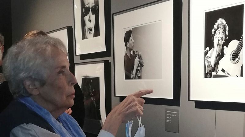 Colita exhibe su amor por el flamenco en una exposición en Madrid