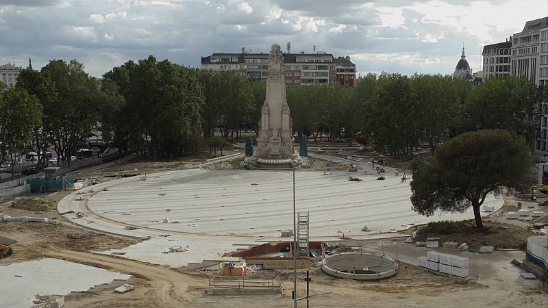 ¿Cómo es la remodelación de la Plaza de España en Madrid?