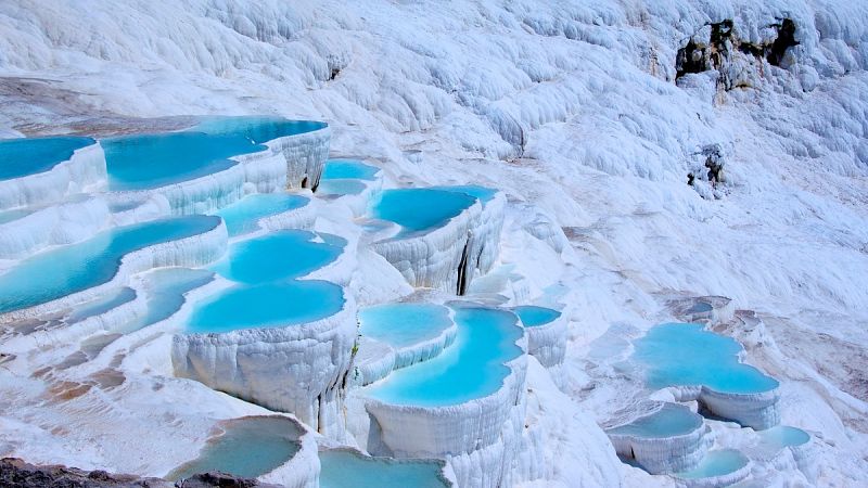 Pamukkale, el famoso castillo de algodón en Turquía