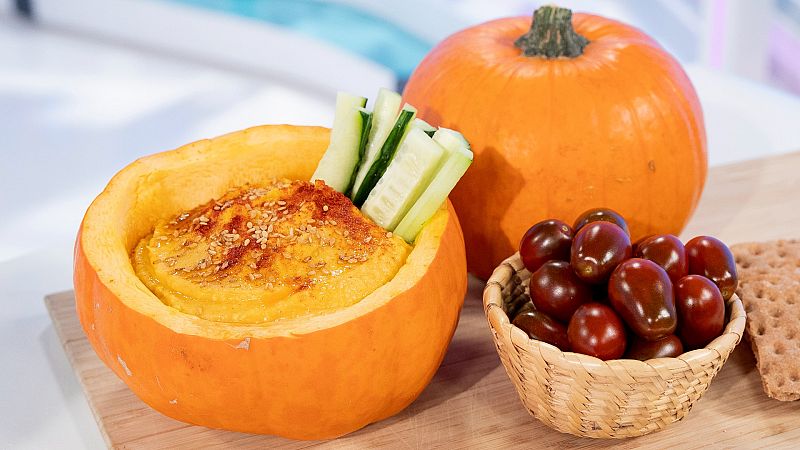 Hummus de calabaza asada