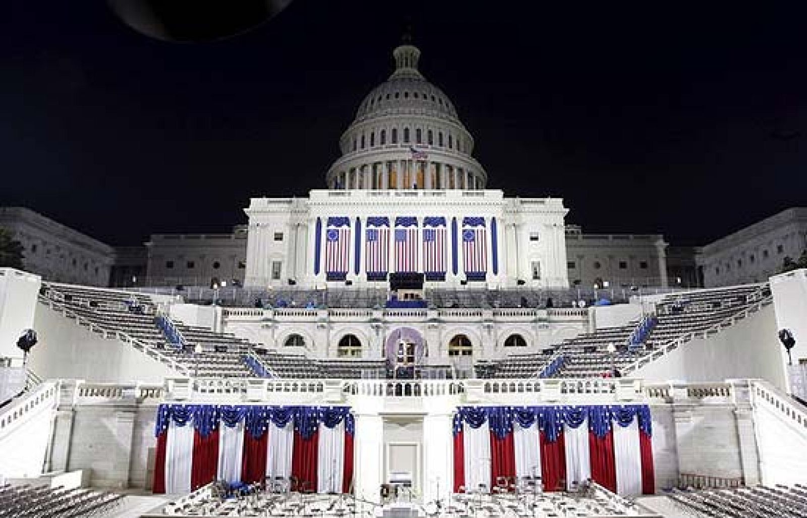 El Capitolio se prepara para la toma de posesión de Obama | Ver