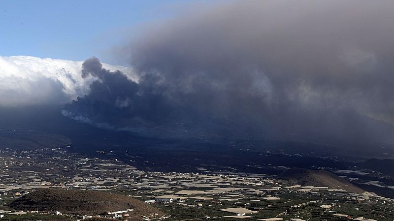 La erupción de La Palma cumple 50 días con una calidad del aire "especialmente desfavorable" en los municipios cercanos