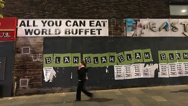 La otra cumbre de Glasgow: los ecologistas plantan cara al "bla bla bla" de la COP