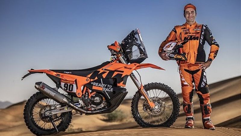 El piloto italiano Danilo Petrucci cambia MotoGP por el Dakar