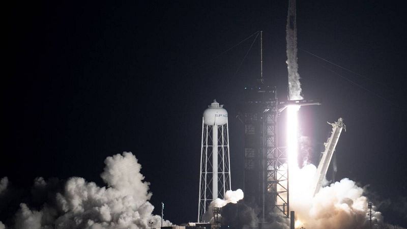 Despega la tercera misión comercial tripulada de la NASA y SpaceX hacia la Estación Espacial Internacional