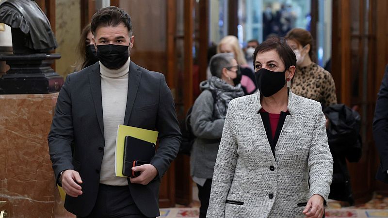 ERC y EH-Bildu piden al Gobierno "hechos" y no "palabras" para apoyar los PGE: "La pelota está en su tejado"