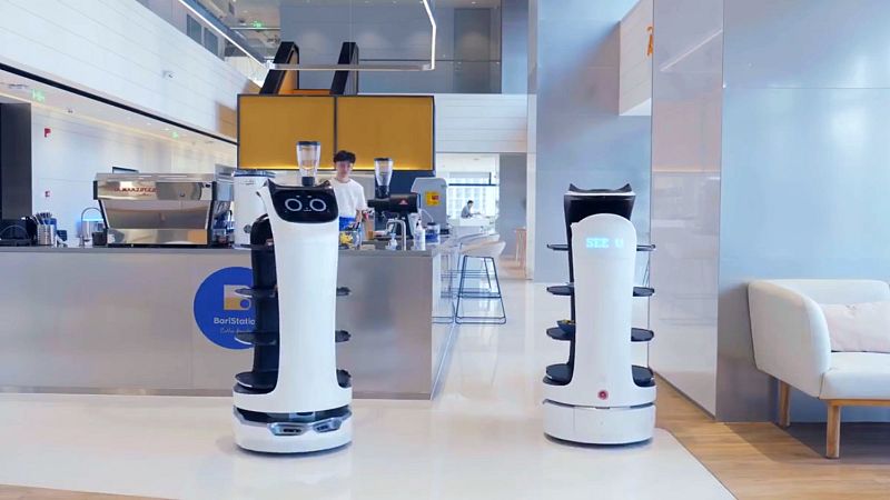 Un robot camarero para ayudar en la hostelería