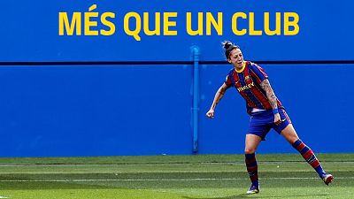 Jenni Hermoso: "Hay guerras externas que impiden que la Liga sea profesional"