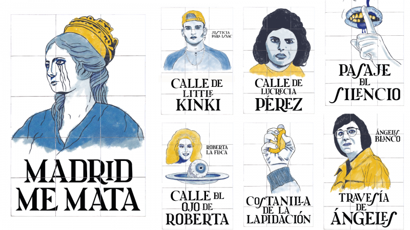 María LaMuy cambia las calles de Madrid para recordar a las víctimas de delitos de odio