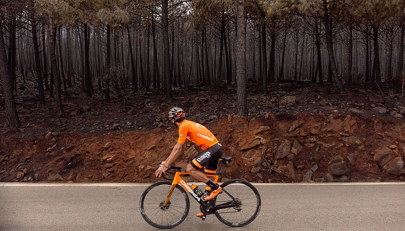 La Sierra Bermeja que arrasó el fuego recobrará vida gracias a la Vuelta a España 2022