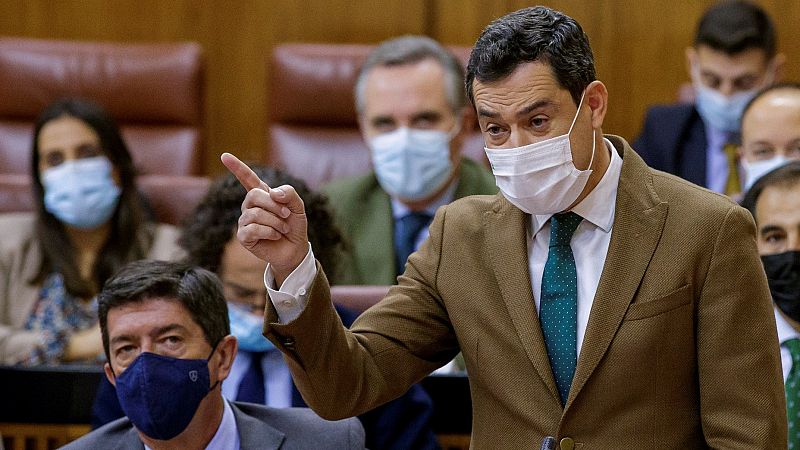 Vox cumple su amenaza y enmienda a la totalidad los presupuestos de Andalucía