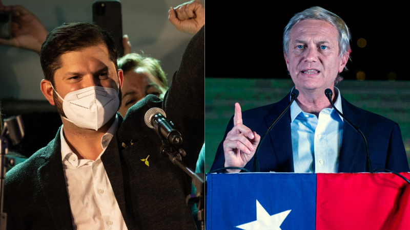 Kast y Boric se afianzan como favoritos y se disputarán la Presidencia de Chile en una segunda vuelta