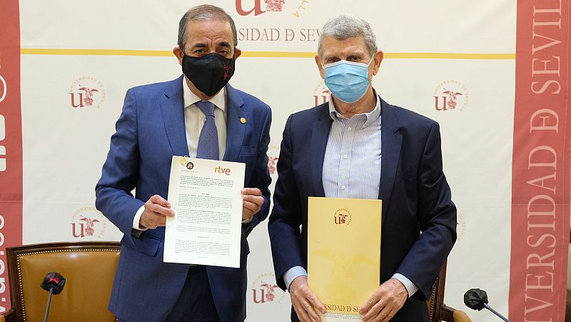 RTVE y la Universidad de Sevilla firman un convenio para la creación de la Cátedra RTVE-US