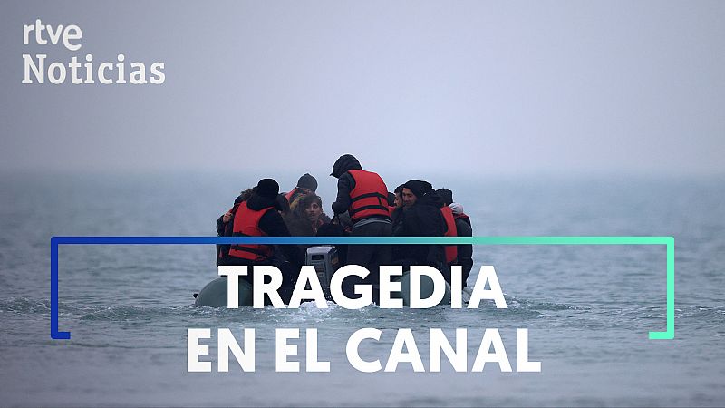 Mueren al menos 27 migrantes al naufragar en el Canal de la Mancha la embarcación en la que viajaban