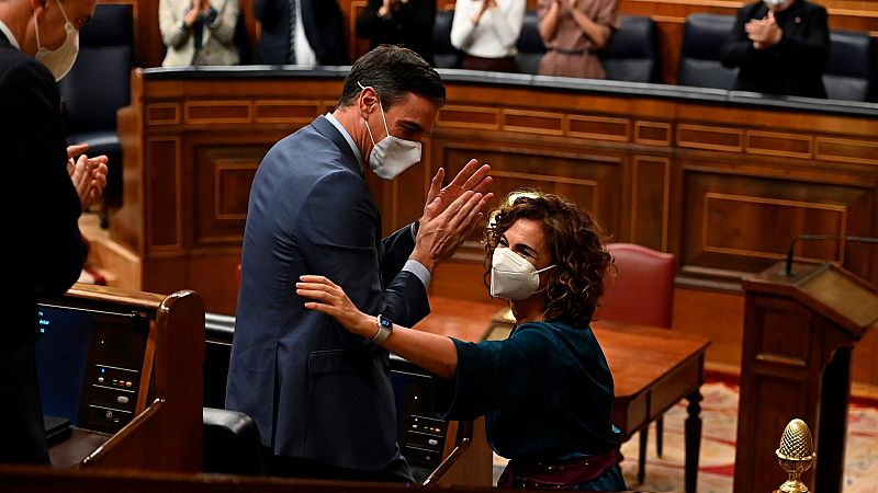 El Congreso aprueba los Presupuestos y Sánchez apuntala la legislatura con el apoyo de sus socios de investidura