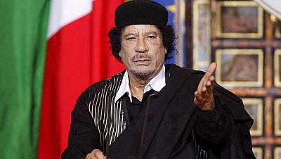 El dictador de Libia, Muamar Gadafi se llev todo el dinero en efectivo del pas