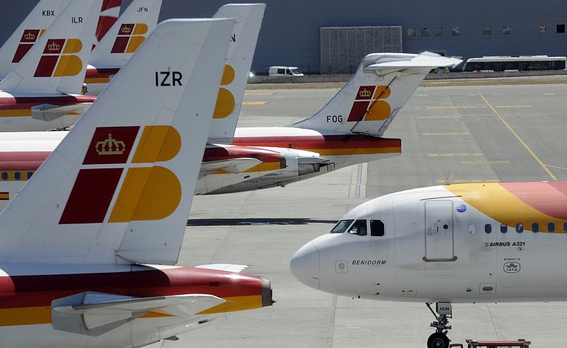 Iberia y Sepla firman un preacuerdo de convenio con una subida del 2,7% en 2009