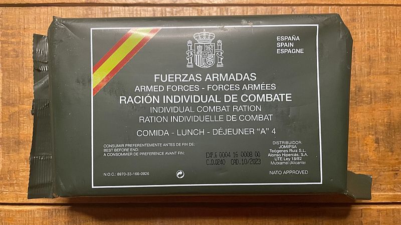 Comida de combate: probando cómo se alimenta el ejército español