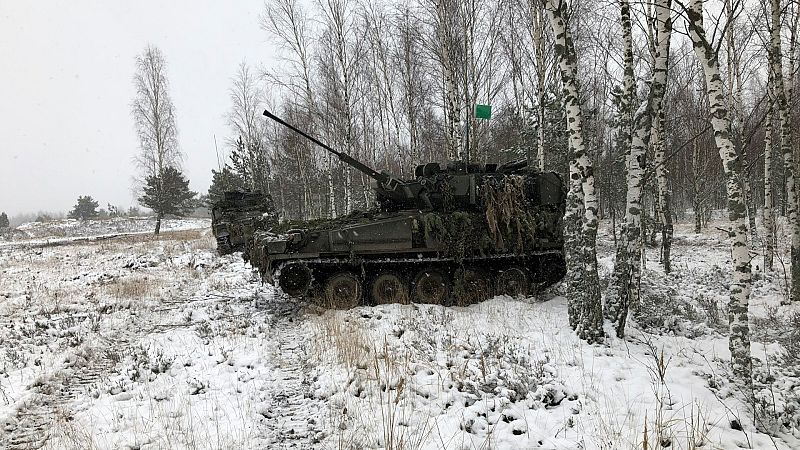 El despliegue militar en la frontera ucraniana aumenta el pulso entre Rusia y la OTAN