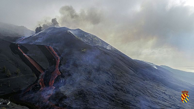 Así te hemos contado la formación del cono secundario del volcán de La Palma
