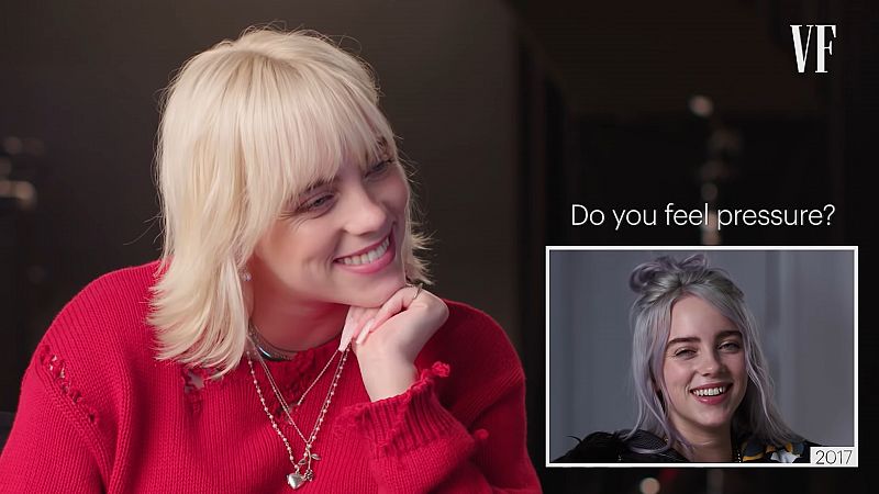 Billie Eilish reacciona a su "yo" del pasado: "Esa chica estaba atravesando una crisis de identidad"